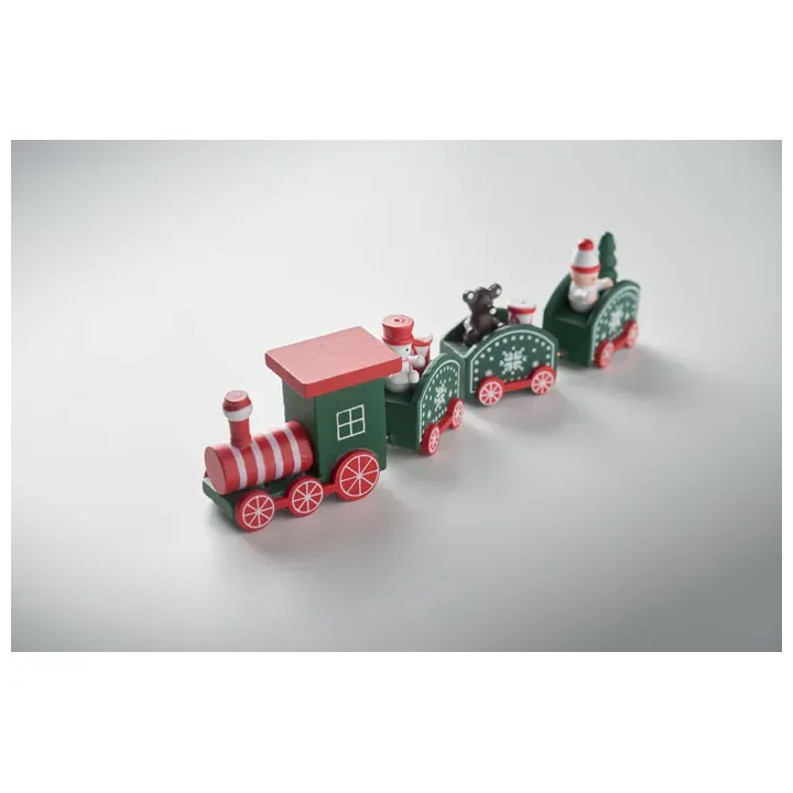 Wooden Christmas train - CX1559 (MOCN#00)